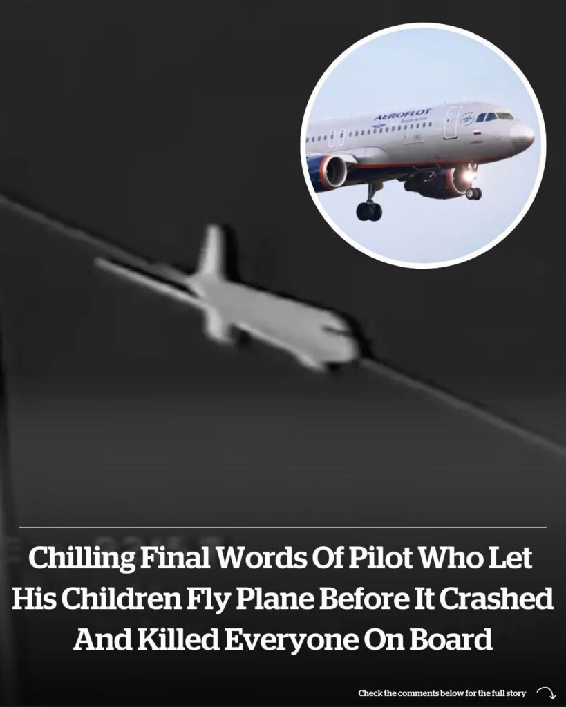 The decision to let the kids in the cockpit cost the lives of all 75 passengers👇🏼