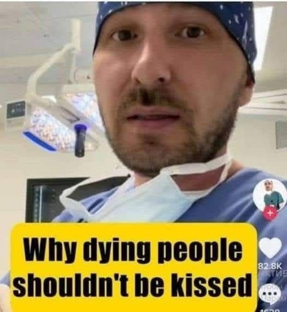 Doctor explains why you should never kiss a deceased person check first C0MMENT ⬇⬇⬇