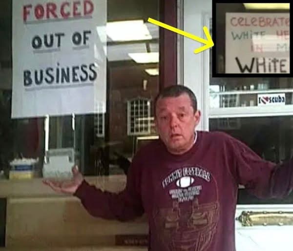 Deli Owner Puts Up ‘Offensive’ Sign In Store Window, Gets Forced Out Of Business👇