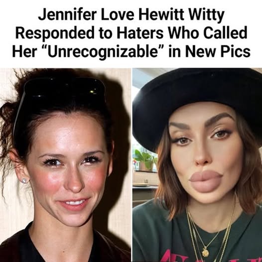 Jennifer Love Hewitt received a barrage of comments on her social media, with many accusing her of undergoing plastic surgery following the release of new footage. Yet, the 44-year-old actress responded in an unexpected manner to these online trolls, leaving us even more surprised. Check comments: