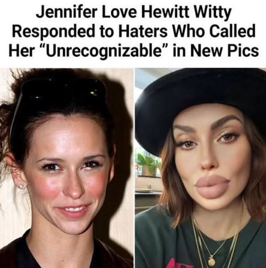 Jennifer Love Hewitt received a barrage of comments on her social media, with many accusing her of undergoing plastic surgery following the release of new footage. Yet, the 44-year-old actress responded in an unexpected manner to these online trolls, leaving us even more surprised. Check comments: