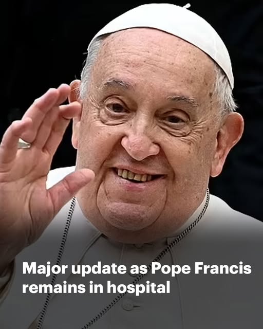 This is so concerning. We hope the Pope is okay ❤️Full story👇