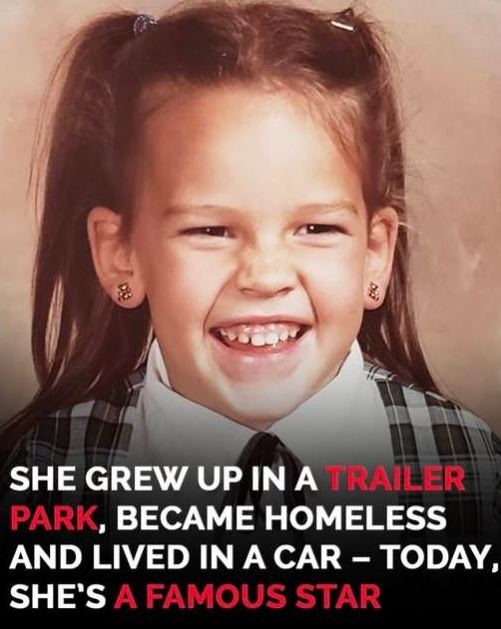 This girl grew up in a trailer park and dropped out of school to chase her dream of becoming an actress. While homeless and living in a car with her mom, she refused to give up. 😳 Today, she’s a Hollywood icon – her name and incredible journey are in the comments below. 👇