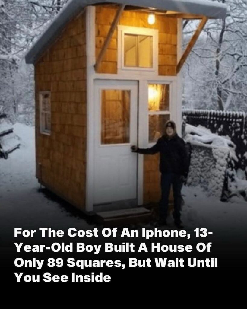 All his friends laughed when they saw him living in an 8 square meter house. But when they saw inside, they felt ashamed. See the amazing footage of the house that costs as much as an Iphone: – Check the c0mments👇👇