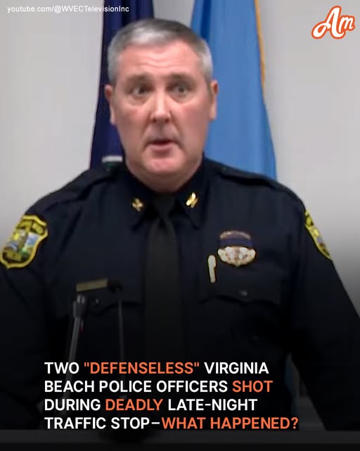 Virginia Beach officers Cameron Girvin, 25, and Christopher Reese, 30, died in the hospitals after the shooting. 💔 Details about the suspect are in the comments. 👇