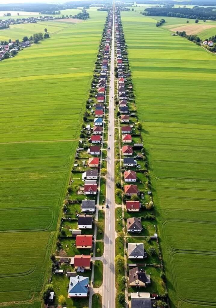 This strange town – where everyone lives on the same street – is going viral due to one incredible detail. Sit down before you see the reason why 😲👇 Check the comments for the full story…