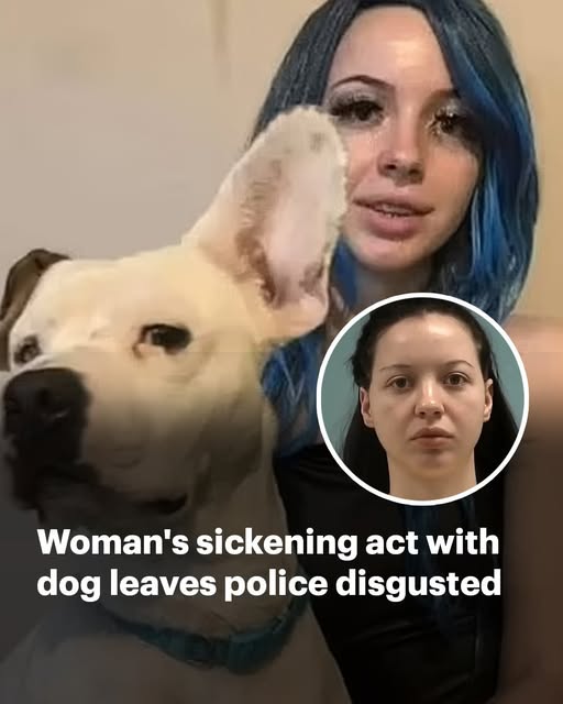 Woman’s sickening act with her dog leaves police in small town disgusted